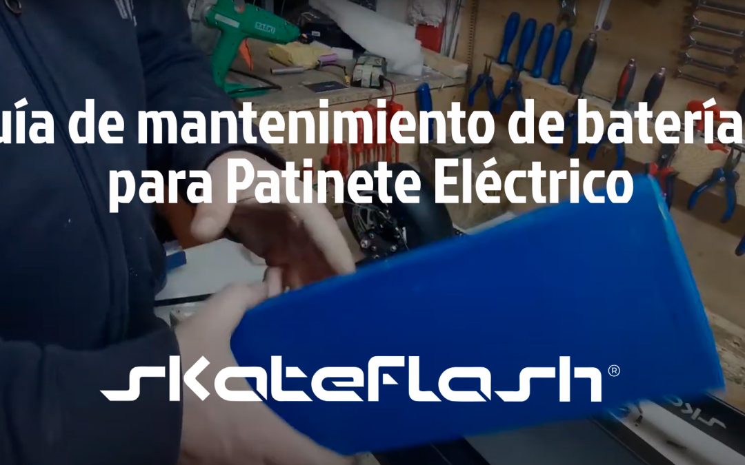 guia de mantenimiento para baterias de patinete eléctrico